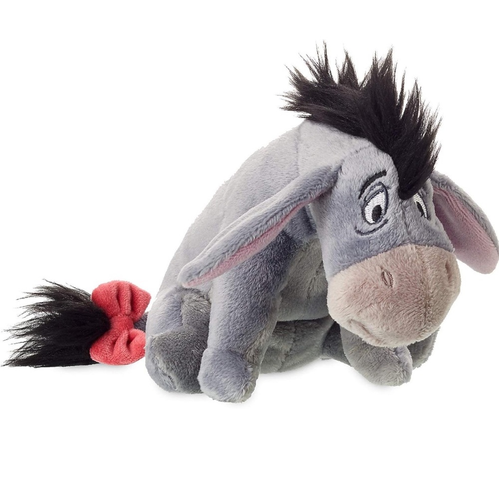 Walt Disney Store Eeyore Winnie The Pooh Plush Toy stuff animal gray